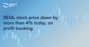 BEML Stock Price Down by More Than 4% Today, on Profit Booking