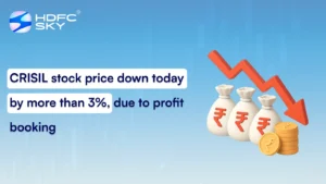 CRISIL Stock Price Down Today by More Than 3%, Due to Profit Booking