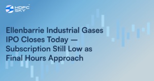 Ellenbarrie Industrial Gases IPO Closes Today – Subscription Still Low as Final Hours Approach