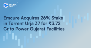 Emcure Acquires 26% Stake In Torrent Urja For ₹3.72 Cr