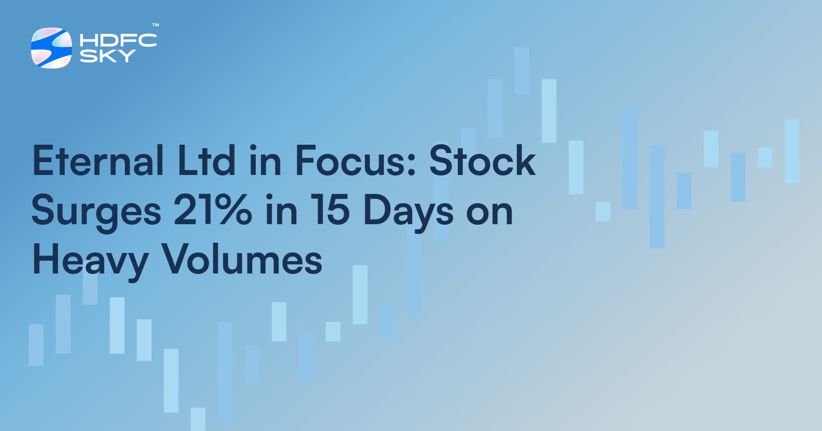 Eternal Ltd Stock Up By 21% In The Past 15 Days