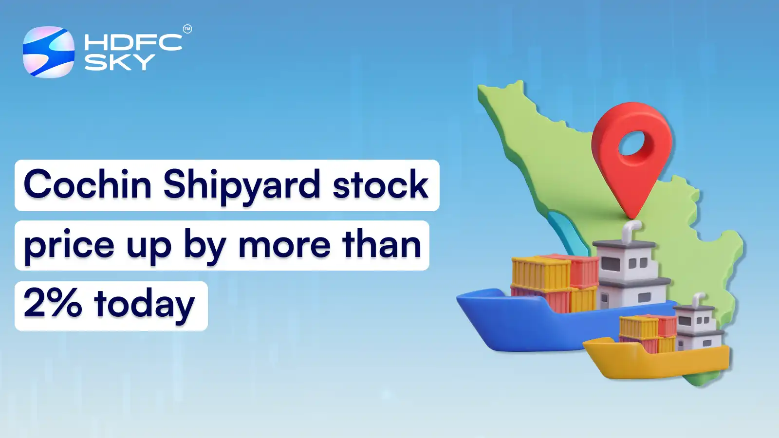 Cochin Shipyard Stock Price Up by More Than 2% Today