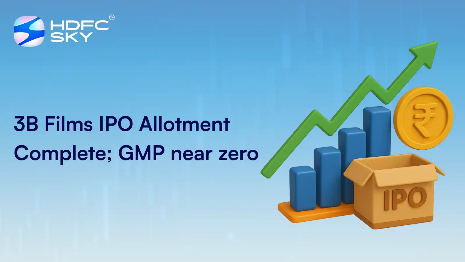 3B Films IPO Allotment Complete; GMP Near Zero