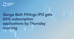 Ganga Bath Fittings IPO Gets 54% Subscription Applications By Thursday Morning