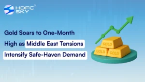 Gold Soars to One-Month High as Middle East Tensions Intensify Safe-Haven Demand