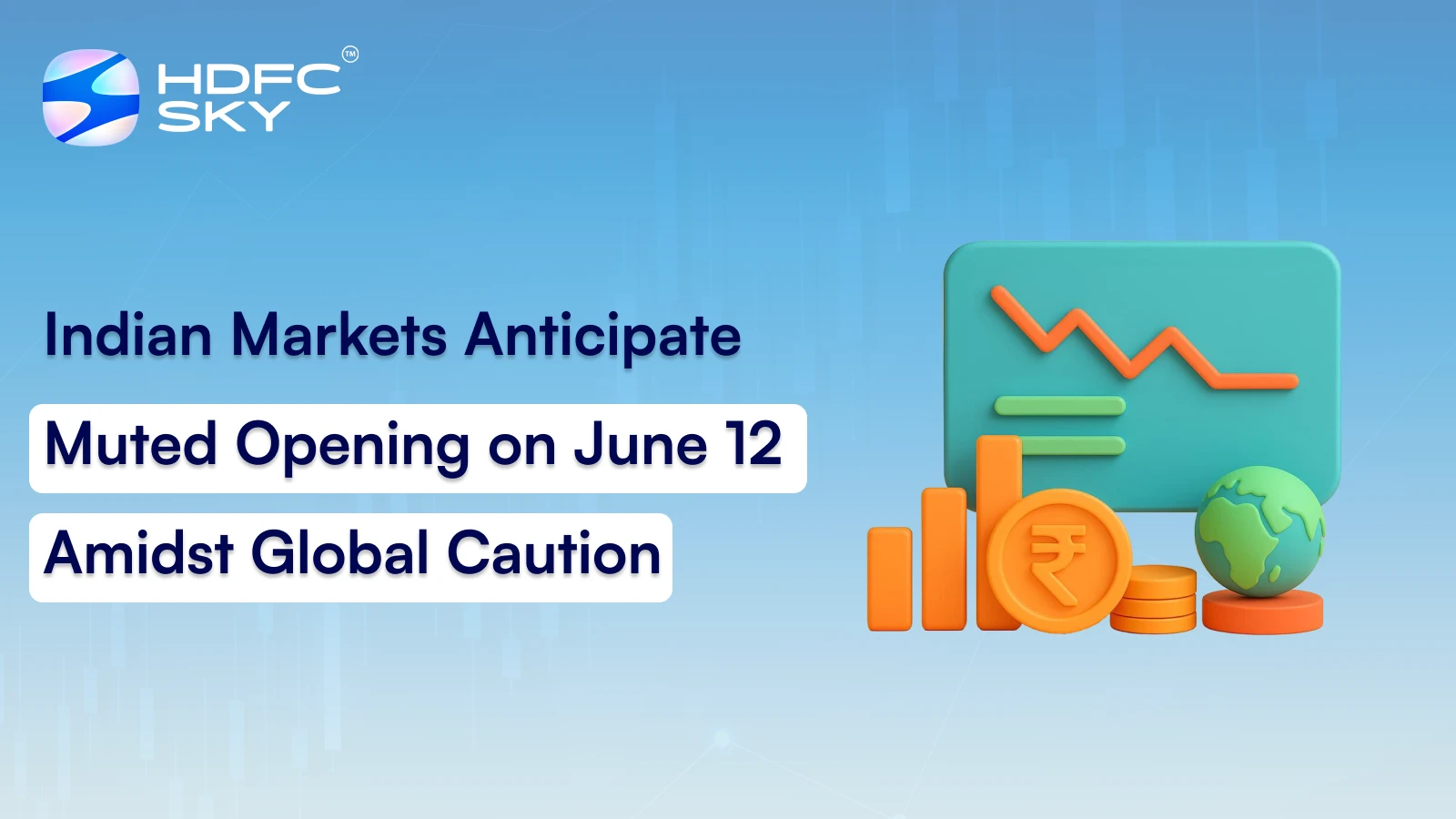 Indian Markets Anticipate Muted Opening on June 12 Amidst Global Caution