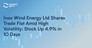 Inox Wind Energy Stock Down By 0.28%