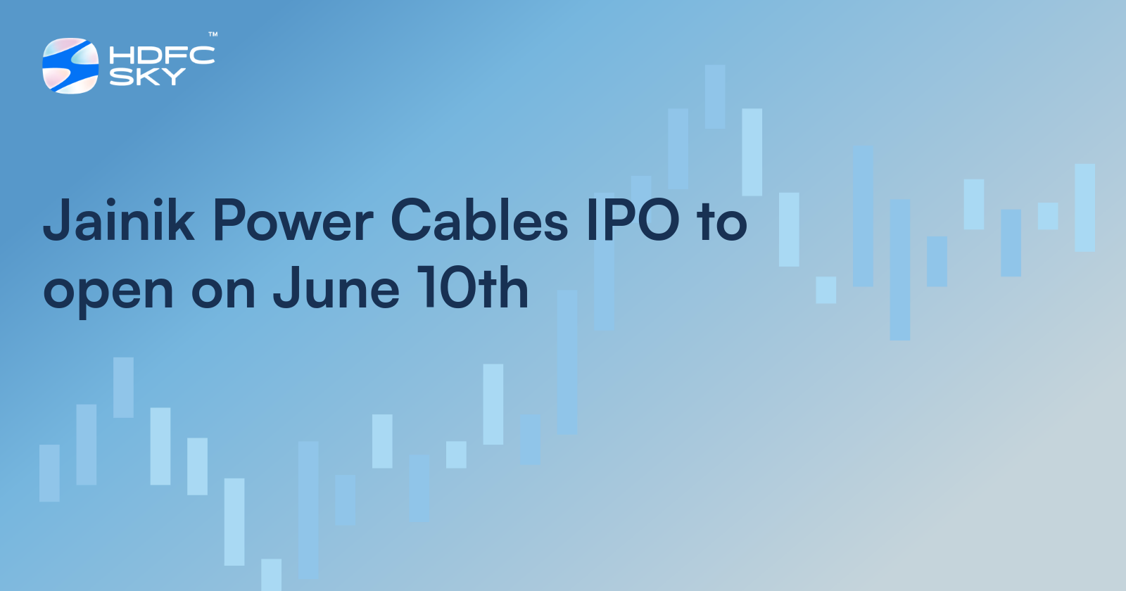 Jainik Power Cables IPO To Open On June 10th