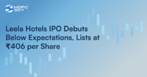 Leela Hotels Lists at a Discount of More Than 6%