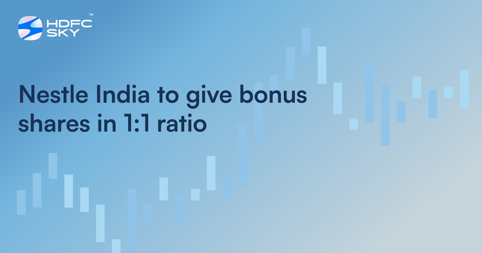 Nestle India to Give Bonus Shares in 1:1 Ratio