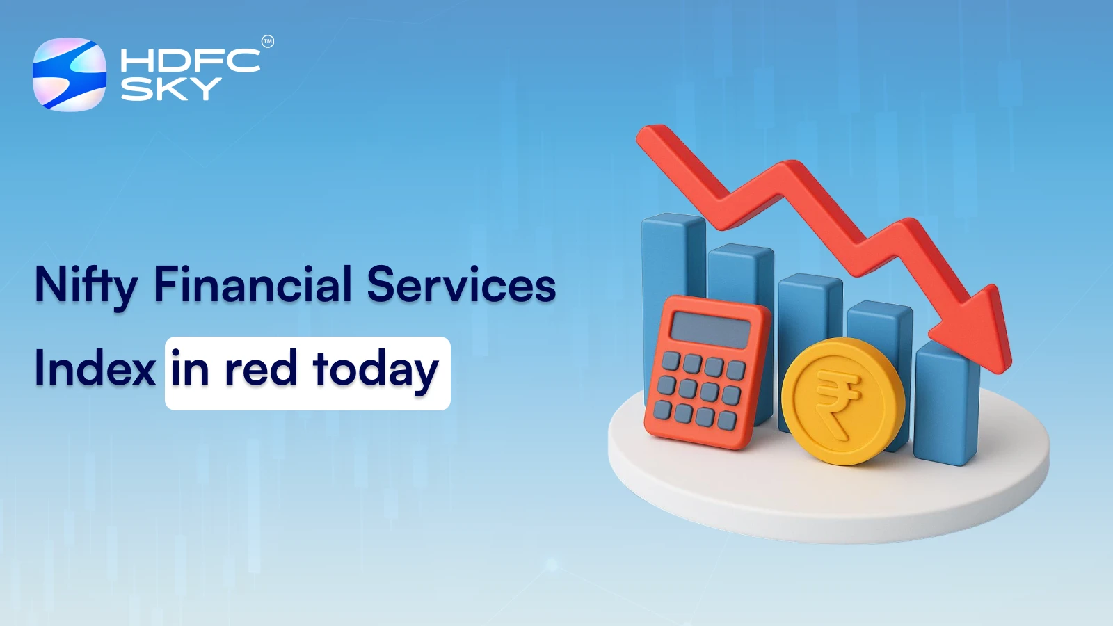 Nifty Financial Services Index in Red Today