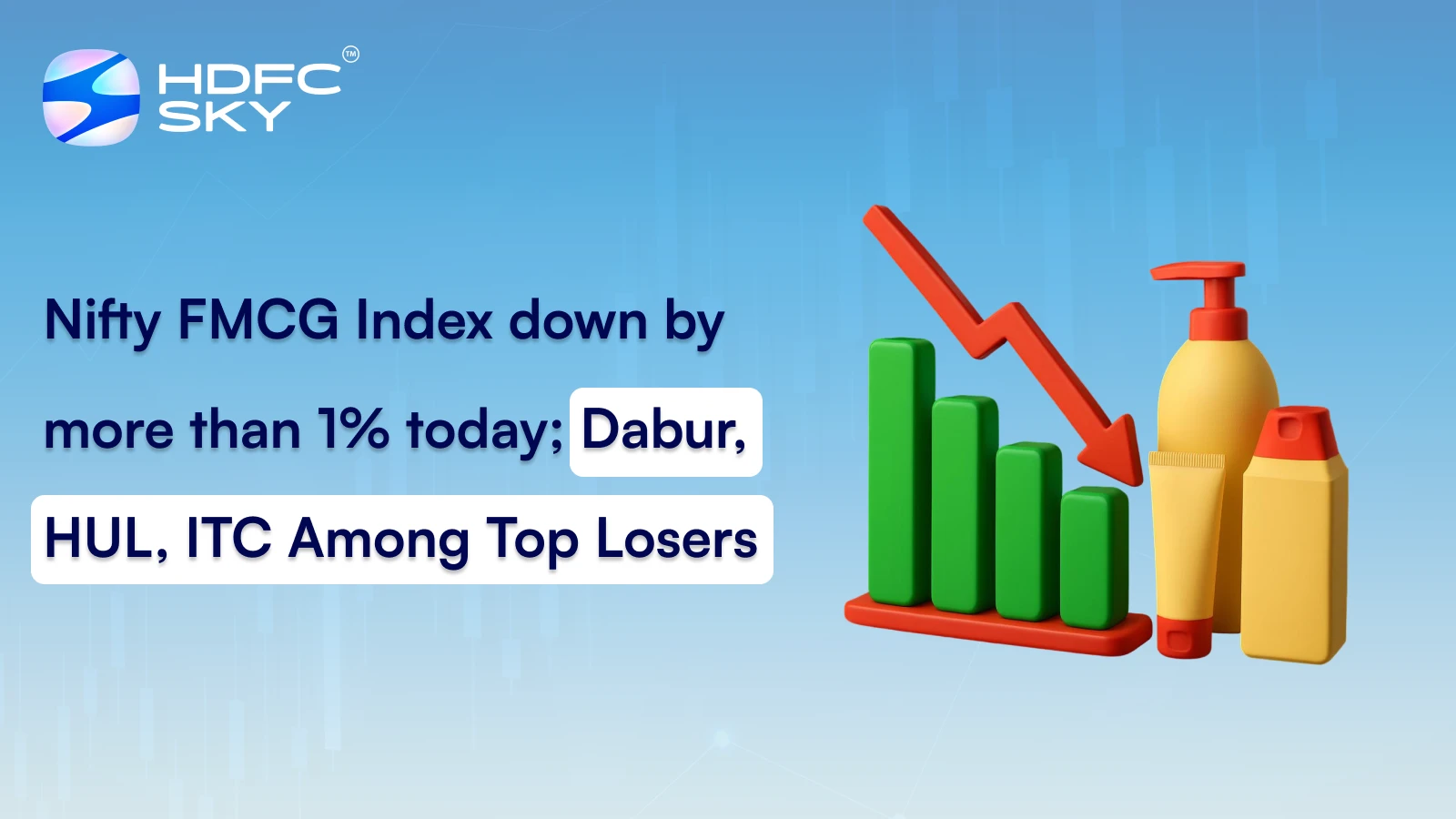 Nifty FMCG Index Down By More Than 1% Today; Dabur, HUL, ITC Among Top Losers