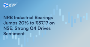 NRB Industrial Bearings' Stock Price Up By 20% Today
