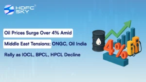 Oil Prices Surge Over 4% Amid Middle East Tensions; ONGC, Oil India Rally as IOCL, BPCL, HPCL Decline
