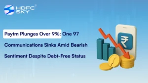 Paytm Plunges Over 9%: One 97 Communications Sinks Amid Bearish Sentiment Despite Debt-Free Status