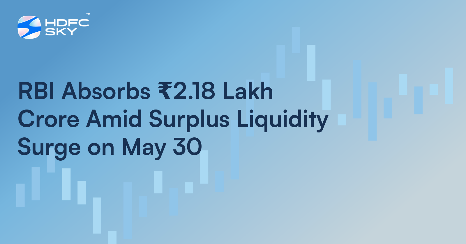 RBI Absorbs ₹2.18 Lakh Crore in Liquidity on May 30th