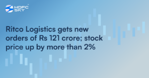 Ritco Logistics Gets New Orders Of Rs 121 Crore; Stock Price Up By More Than 2%