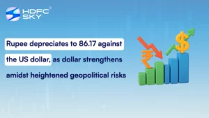 Rupee Depreciates To 86.17 Against The US Dollar, As Dollar Strengthens Amidst Heightened Geopolitical Risks
