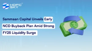Sammaan Capital Unveils Early NCD Buyback Plan Amid Strong FY25 Liquidity Surge