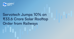 Servotech Jumps 10% On ₹33.6 Crore Solar Rooftop Order From Railways
