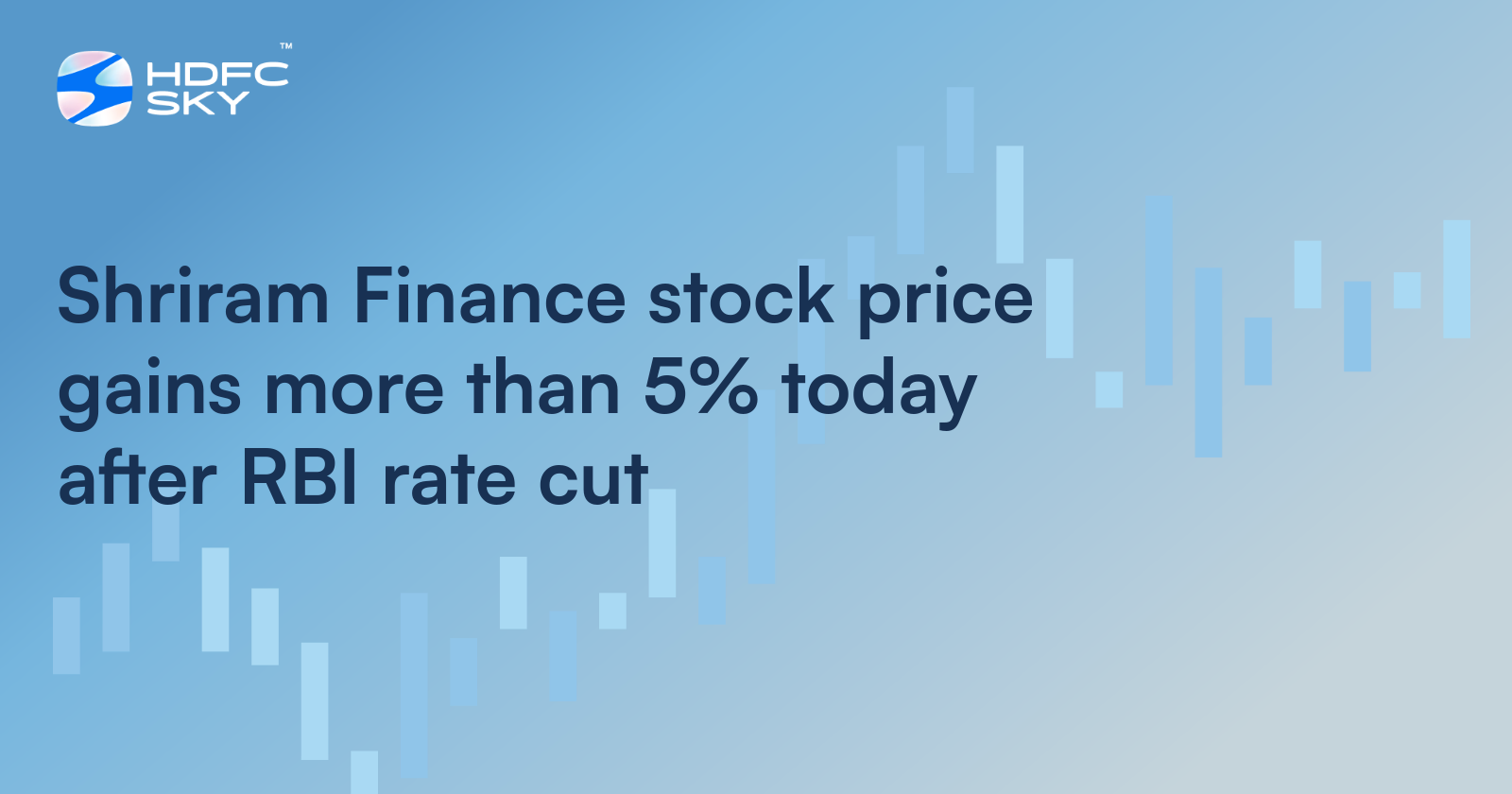 Shriram Finance Stock Price Gains More Than 5% Today After RBI Rate Cut