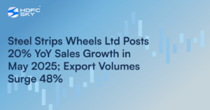 Steel Strips Wheels' Sales In May Up By 20%