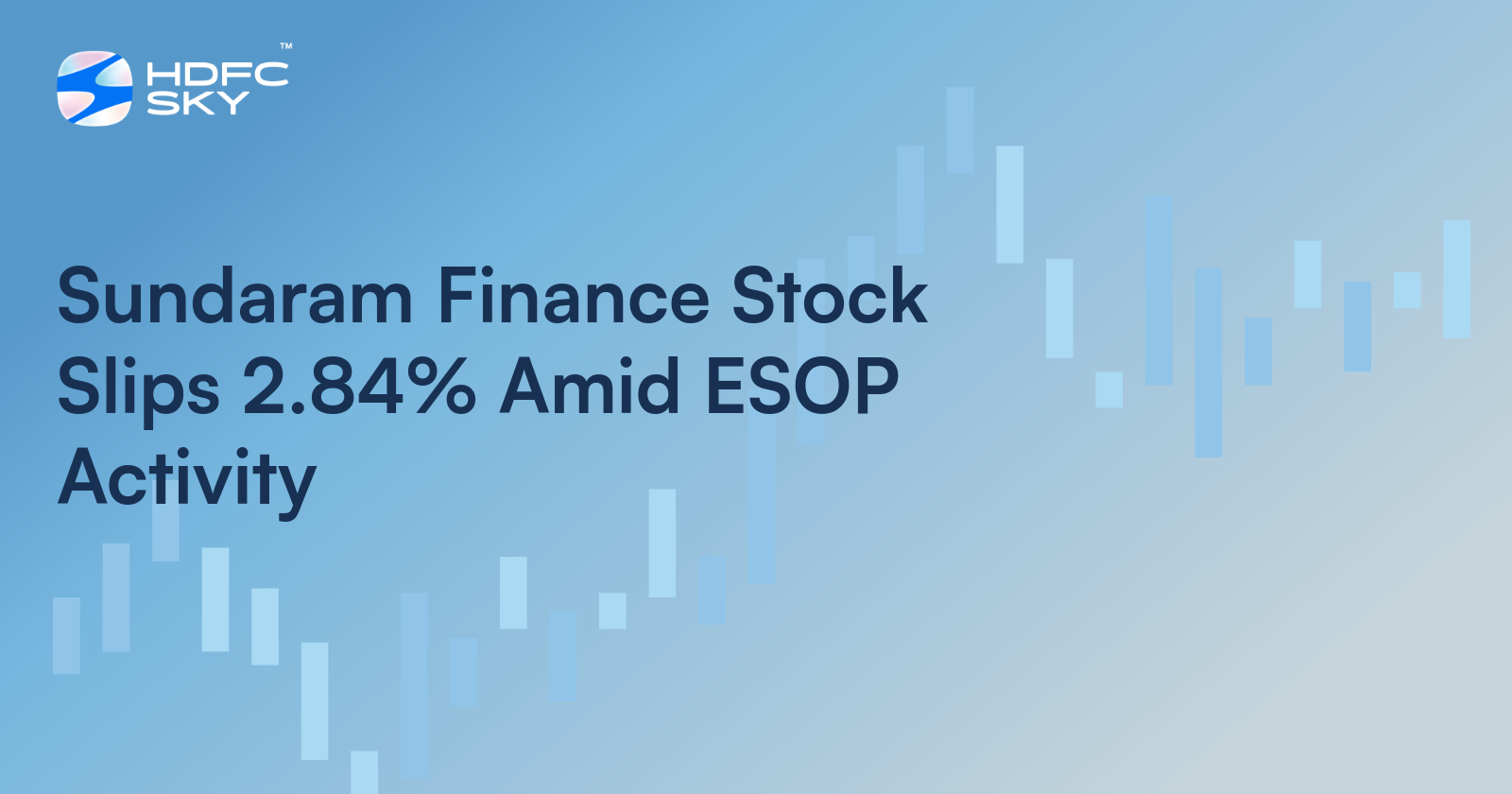 Sundaram Finance Stock Price Down By More Than 2% Today