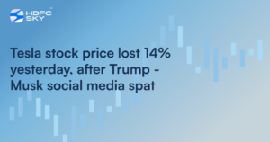 Tesla Stock Price Lost 14% Yesterday, After Trump - Musk Social Media Spat
