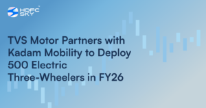 TVS Motor Partners With Kadam Mobility To Deploy 500 Electric Three-Wheelers in FY26