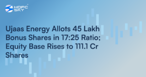 Ujaas Energy Issues Bonus Shares