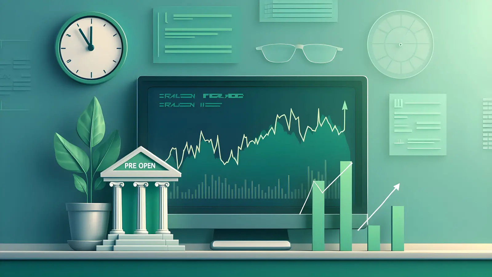 Bank Stocks Edge Higher in Pre-Open; Nifty Bank Rises 98.75 Points to 57,558.2