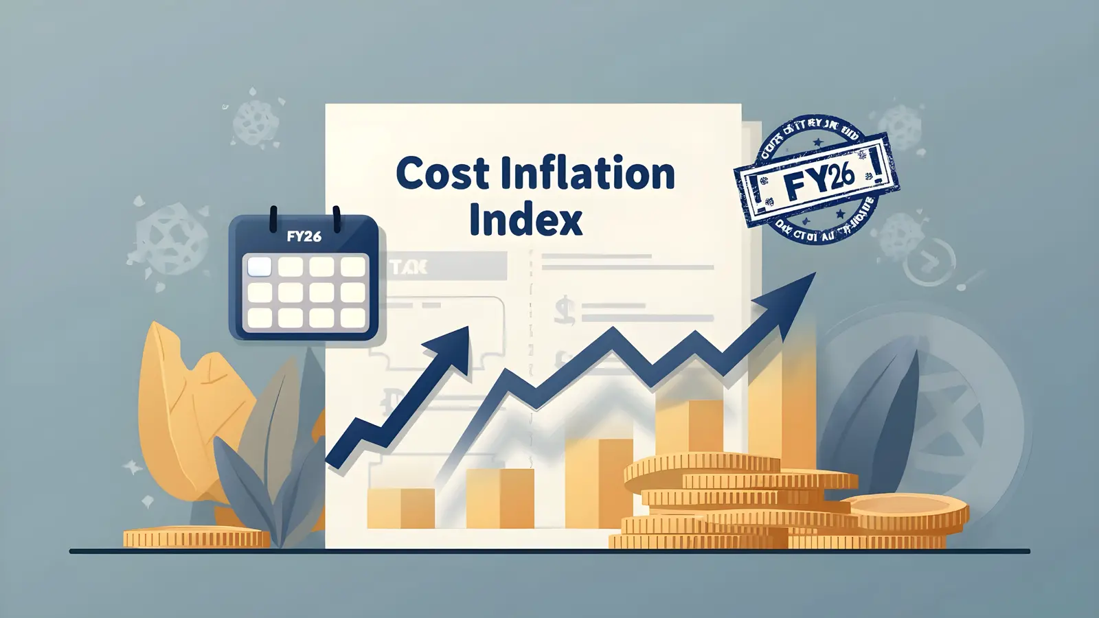 CBDT Notifies Cost Inflation Index at 376 for FY26 for Capital Gains