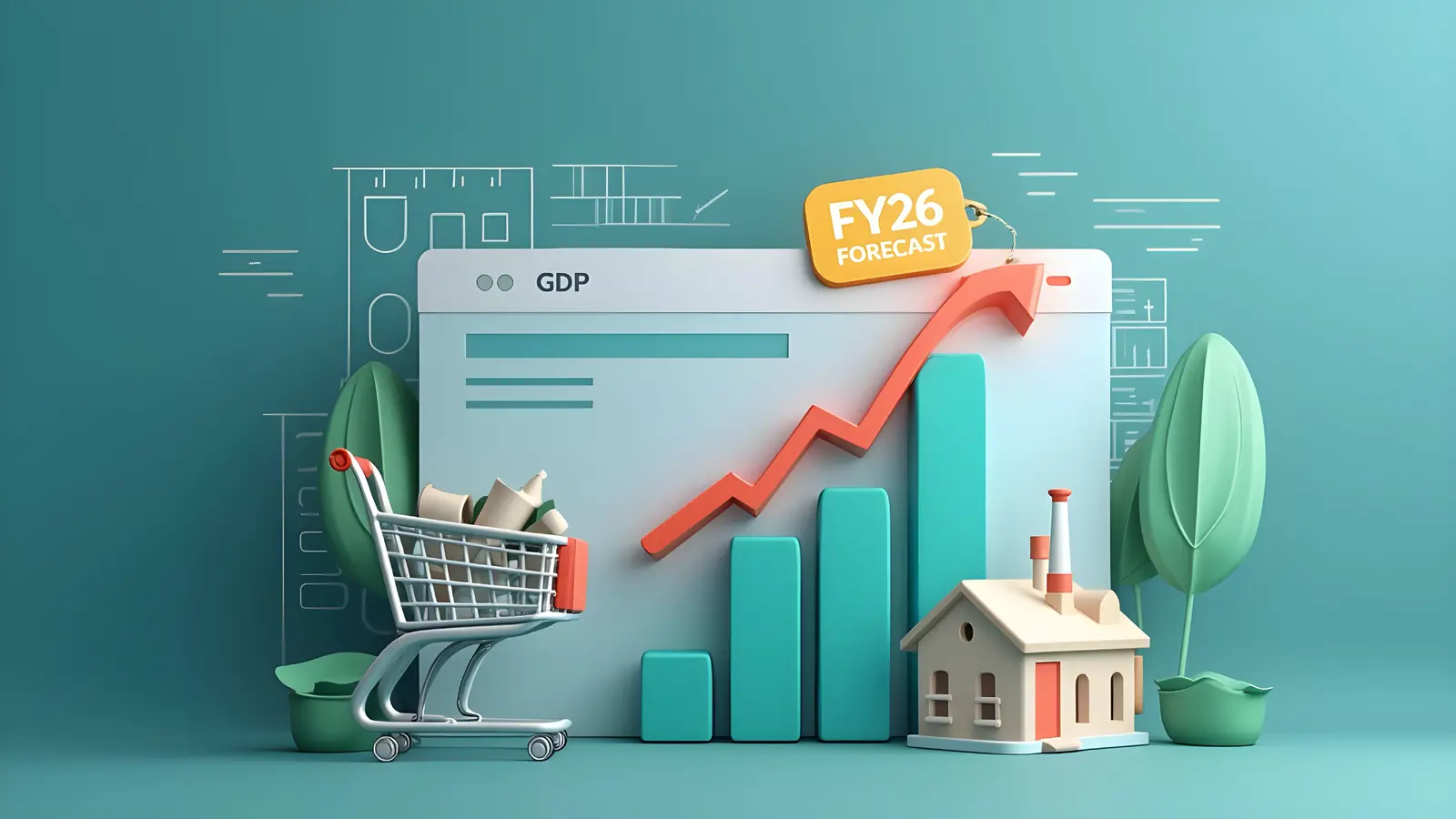 CII Projects FY26 GDP Growth at 6.4–6.7%, Cites Policy Support and Consumption