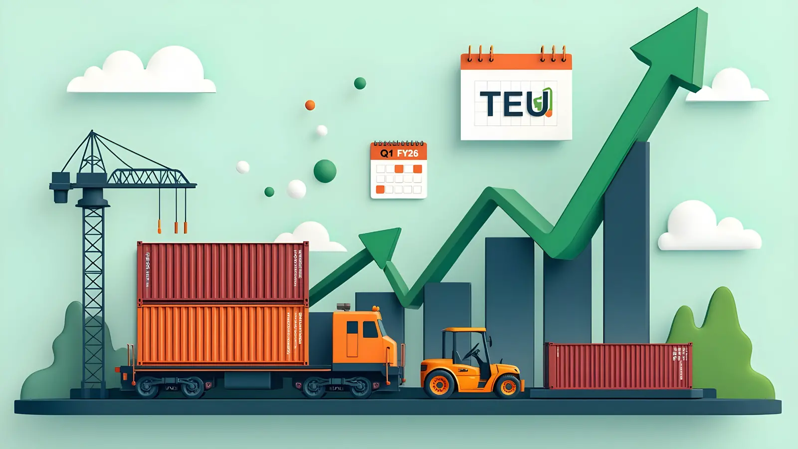 CONCOR’s Physical Volume Handled Up by 11.29% in June Quarter