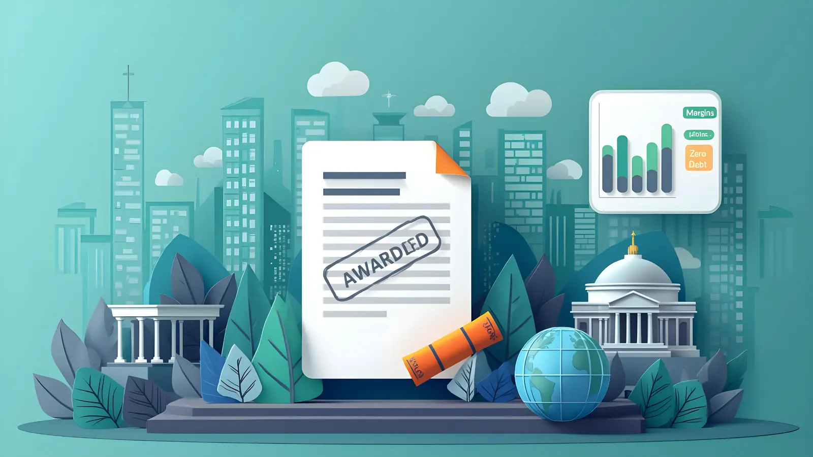 Exhicon Bags Government & Global Contracts Drive Q1 Surge-Margins Strong, Debt Zero