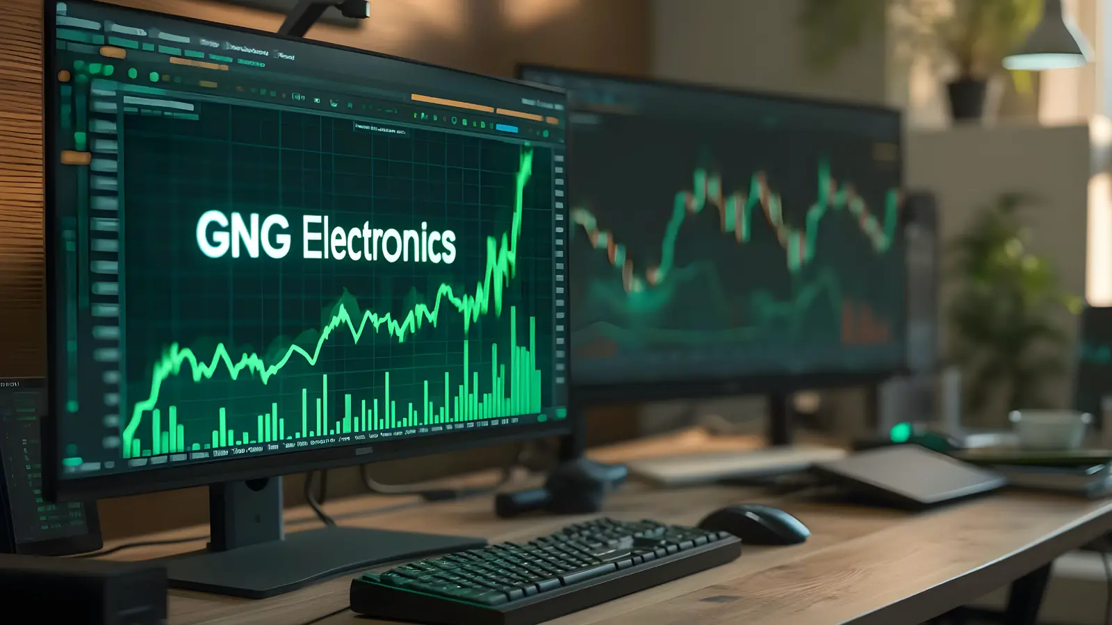 GNG Electronics Lists at 49.78% Premium