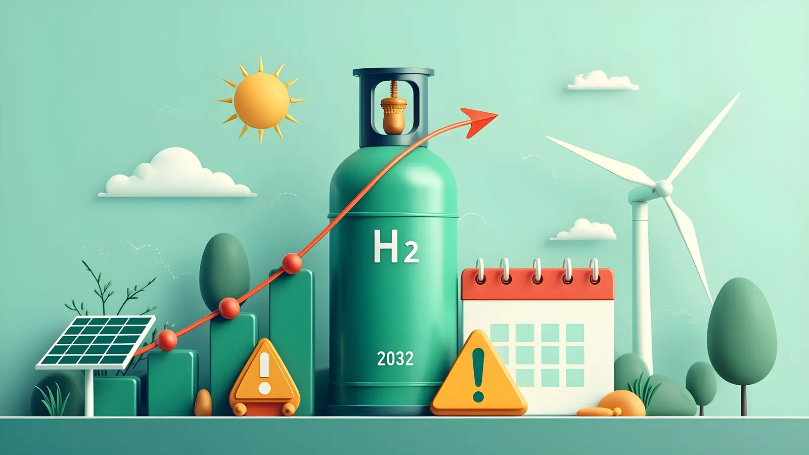 India’s Green Hydrogen Goals at Risk as Only a Fraction of Announced Projects Advance; IESA Report