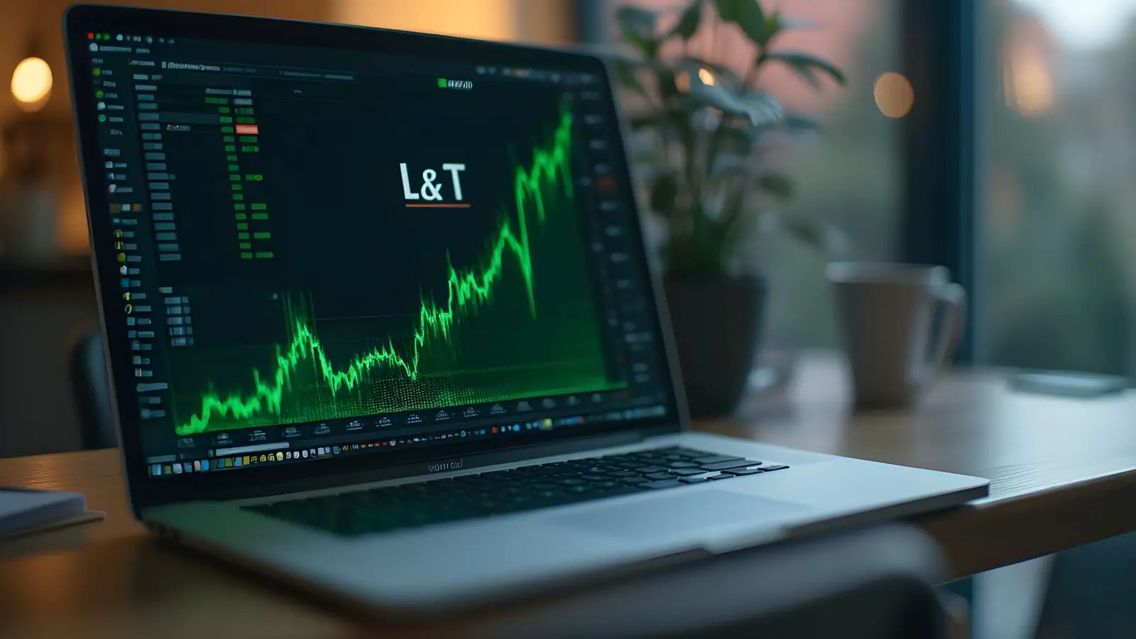 L&T Stock Up by Over 4% After 30% Increase in June Quarter Profit