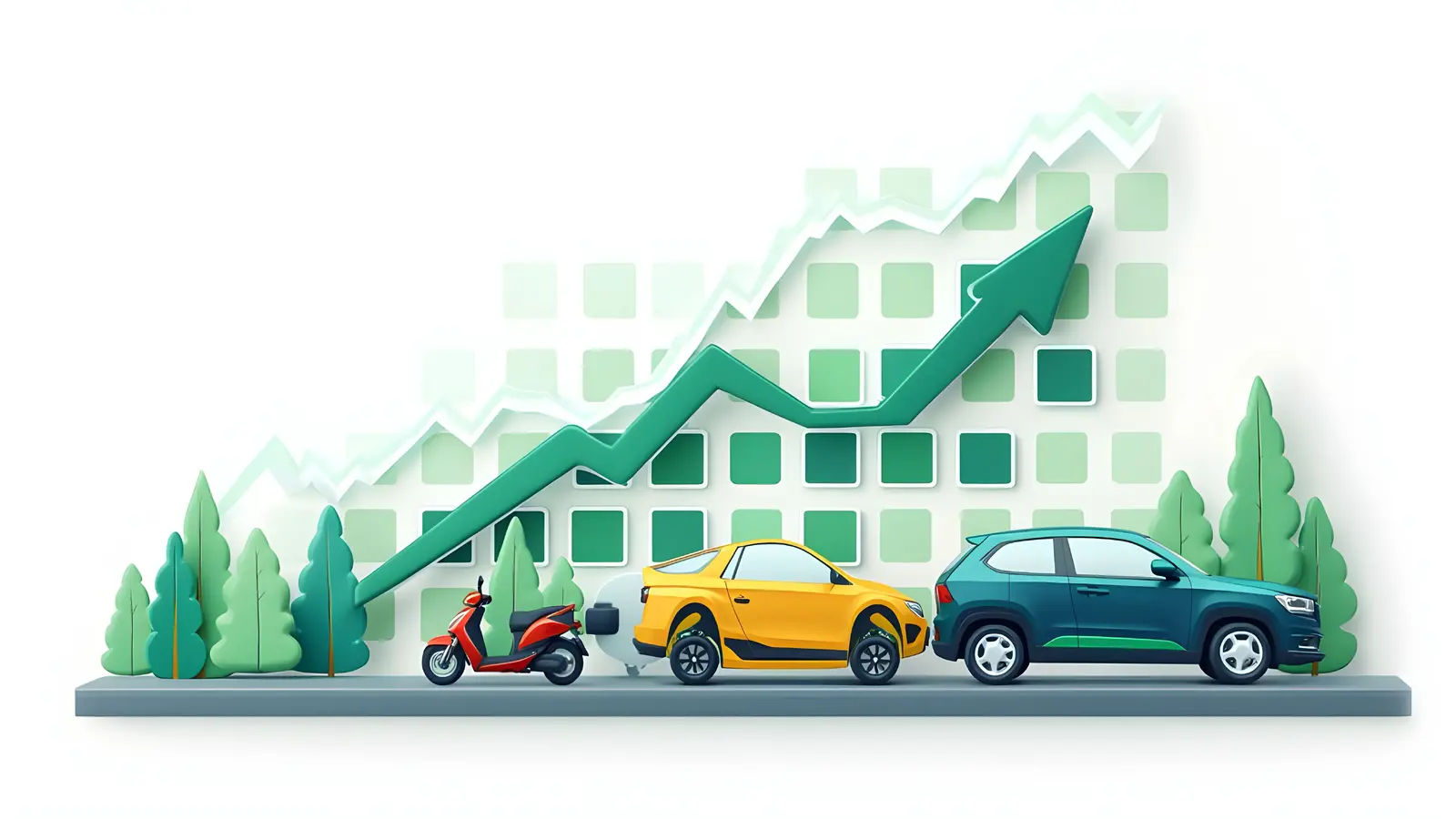 Nifty Auto Index Rallies Over 1% as 14 of 15 Stocks Gain; Hero MotoCorp, TVS Motor Lead Surge