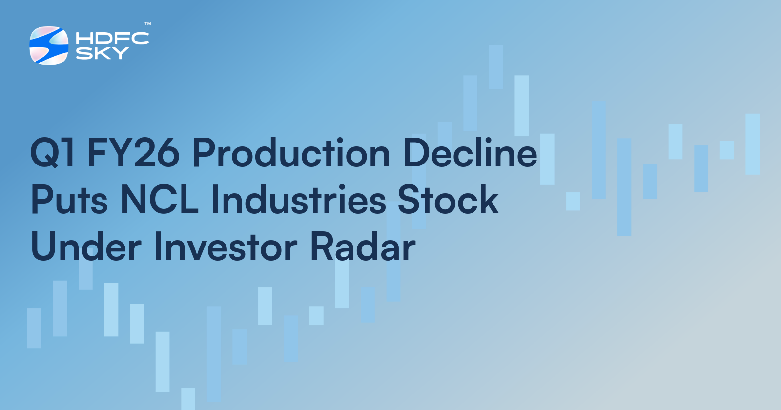 Q1 FY26 Production Decline Puts NCL Industries Stock Under Investor Radar
