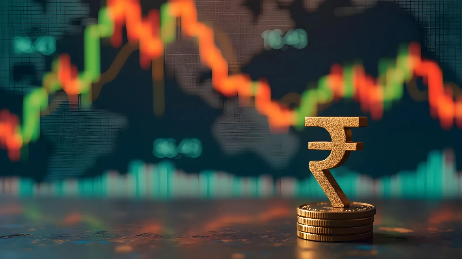 Rupee Rises 9 Paise to 86.43 Amid Softer Dollar; Gains Capped by Tariff Talks and FII Outflows