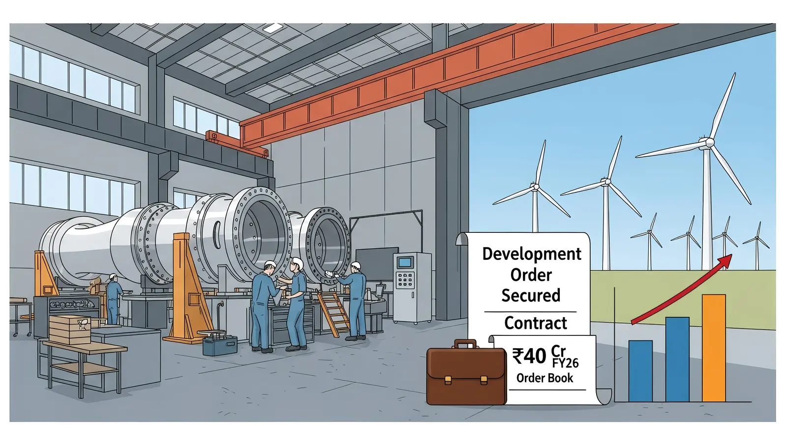 Synergy Green Gets Wind Turbine Parts Order From Adani Wind