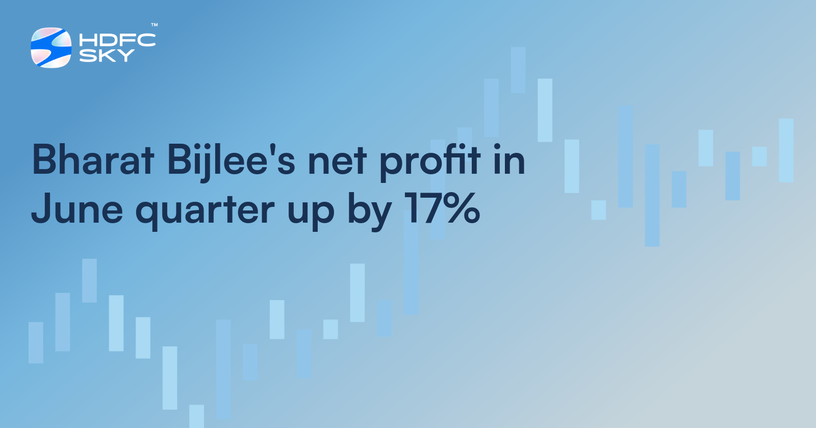 Bharat Bijlee’s Net Profit in June Quarter Up by 17%