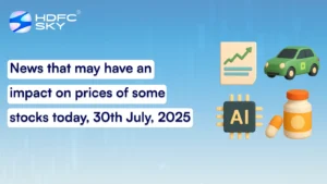 News that may have an impact on prices of some stocks today, 30th July, 2025