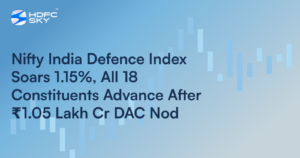 Nifty India Defence Index Soars 1.15%, All 18 Constituents Advance After ₹1.05 Lakh Cr DAC Nod