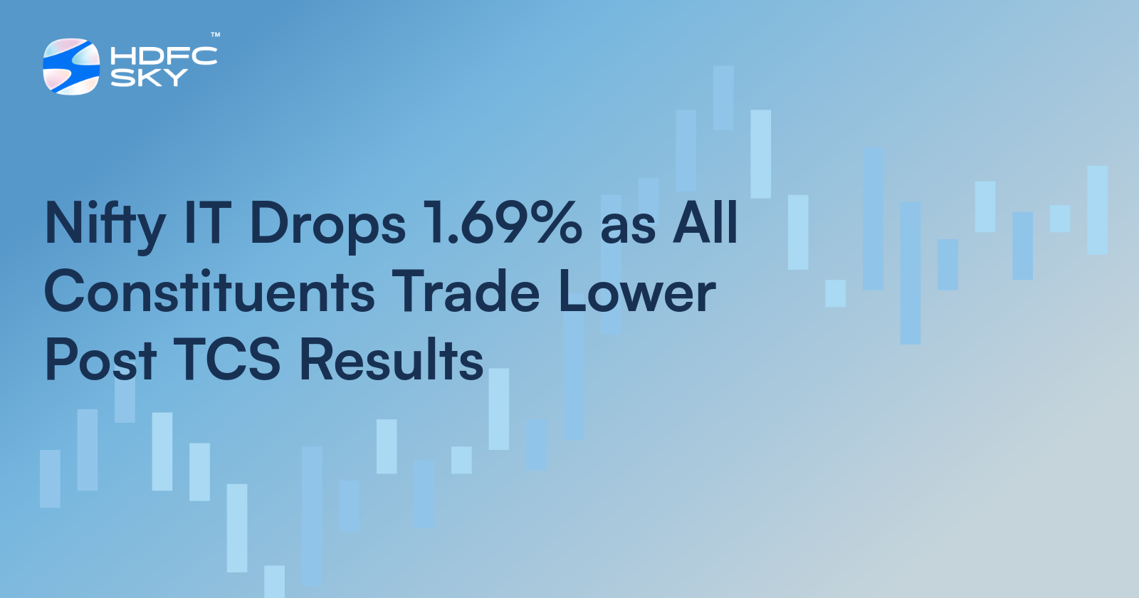 Nifty IT Drops 1.69% as All Constituents Trade Lower Post TCS Results