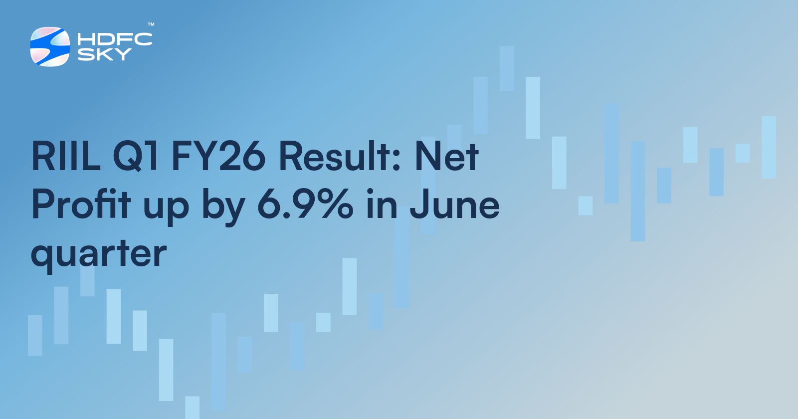 RIIL Q1 FY26 Result: Net Profit up by 6.9% in June Quarter