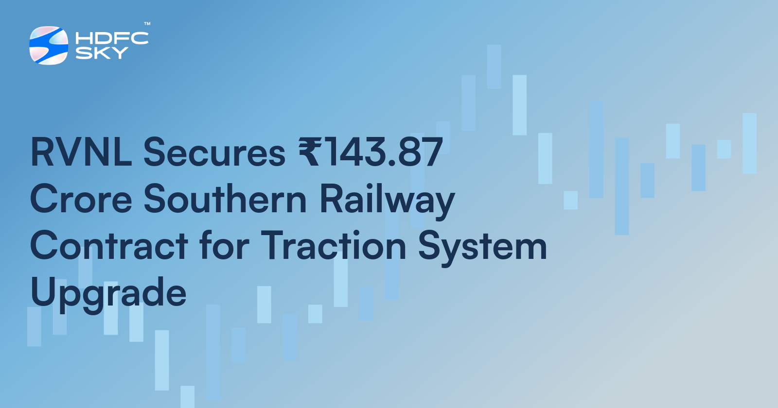 RVNL Secures ₹143.87 Crore Southern Railway Contract for Traction System Upgrade