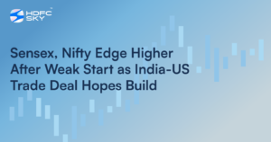 Sensex, Nifty Edge Higher After Weak Start as India-US Trade Deal Hopes Build