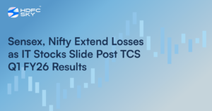 Sensex, Nifty Extend Losses as IT Stocks Slide Post TCS Q1 FY26 Results
